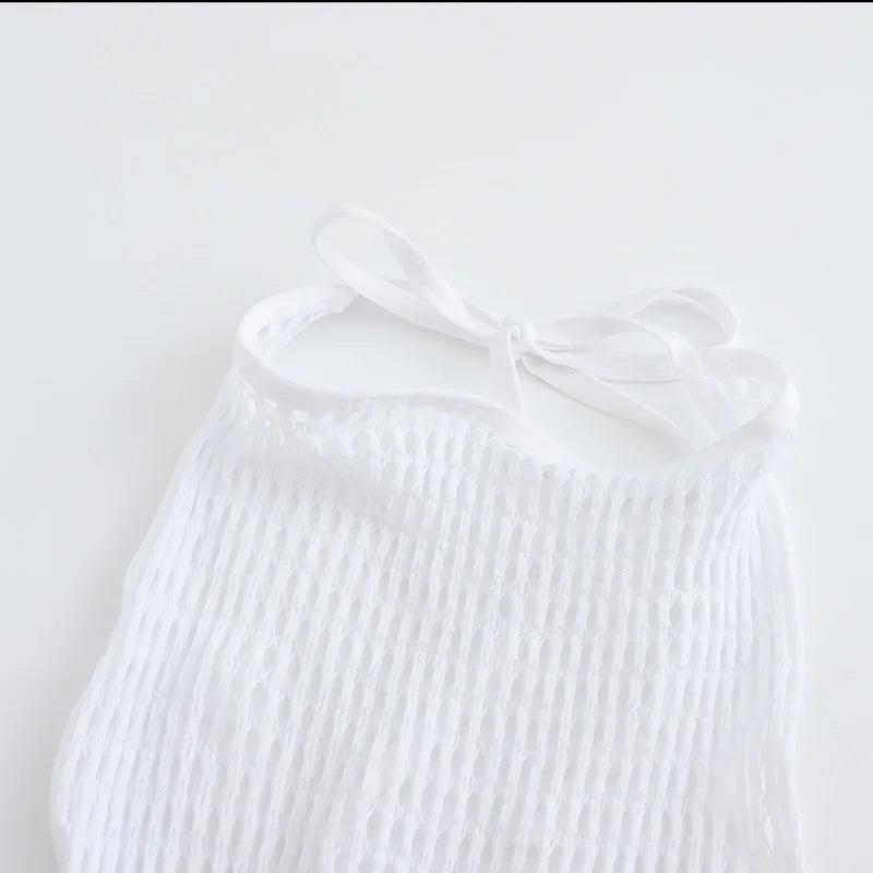 1PC Women Sexy Fishnet Cover Up Without Bikini Hollow Out See Through Bodycon Dress Beachwear Summer Women's Swimwear DS140 - 3KDyn