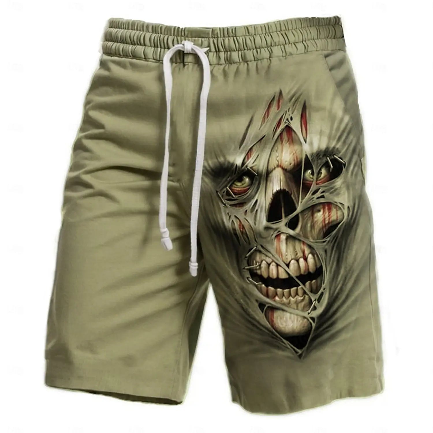 Men's Swim Trunks 3 Camouflage Skull Print Beach Shorts Quick Dry Outdoor Leisure Sports Shorts Swimwear Fashion Men's Shorts - 3KDyn