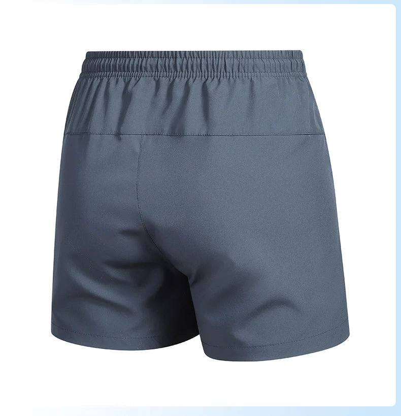 Blue shorts on a white background