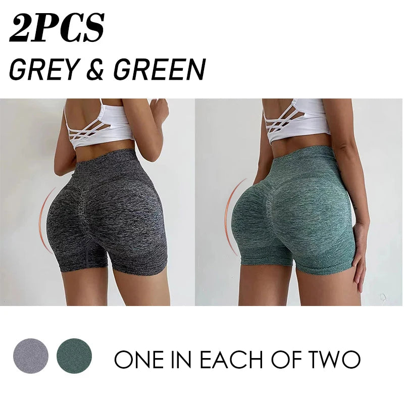 Push-Up Scrunch Yoga Shorts – 1PC or 2PCS - 3KDyn