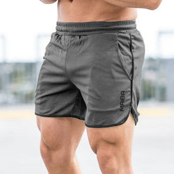 New Fitness Breathable Sports Shorts Running Quick Dry Pants Summer Slim Training Quarter Pants 2023 - 3KDyn