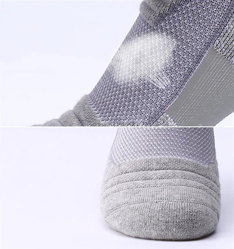 Unisex Breathable Ankle Athletic Socks – Cotton, Anti‑Slip, Running & Gym - 3KDyn