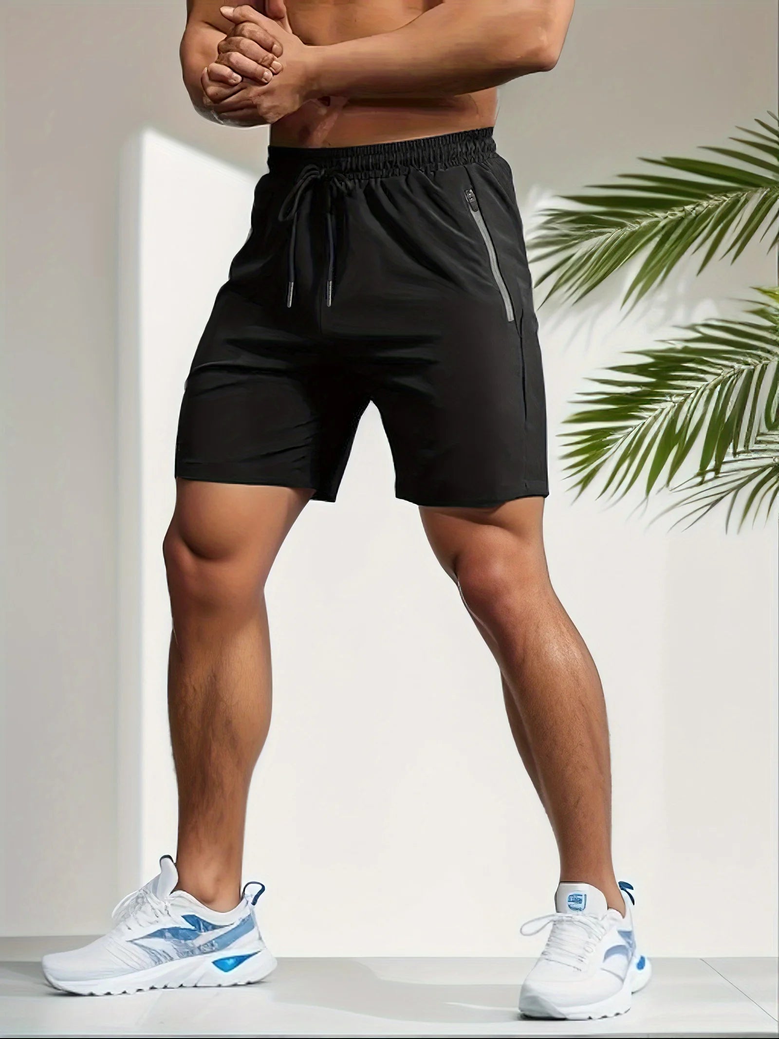 Men's Quick-Dry Gym Shorts with Pockets – Summer Workout, Running & Casual Wear - 3KDyn