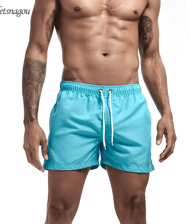 Swim Trunks Swim Shorts for Men Quick Dry Board Shorts Bathing Suit Breathable Drawstring With Pockets for Surfing Beach Summer - 3KDyn
