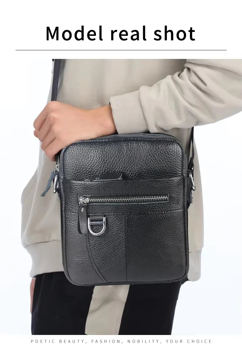 Men’s Retro Crossbody Messenger Bag