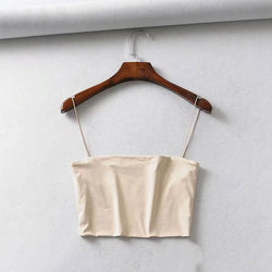 Summer Women's Ribbed Crop Tank Top - Stretchy Slim Fit Camis - 3KDyn