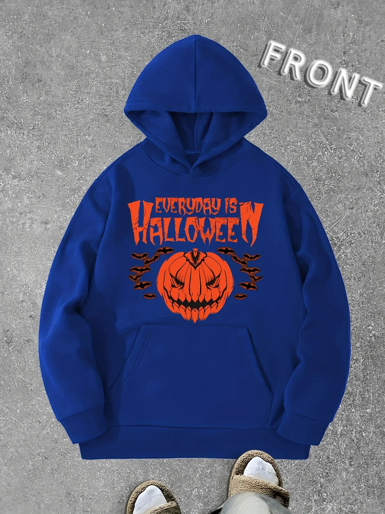 Unisex spooky season hoodie for fall and Halloween
