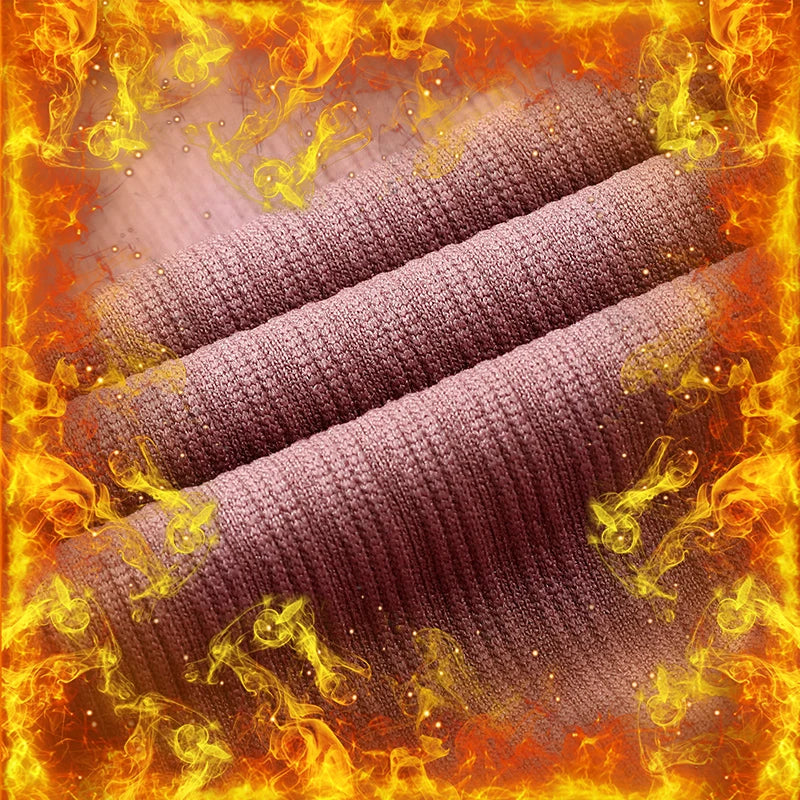 Warm Thermal Underwear Sexy Ladies Intimates Long Johns Women Shaped Sets Female Middle Collar Thermal Shaping Clothes - 3KDyn