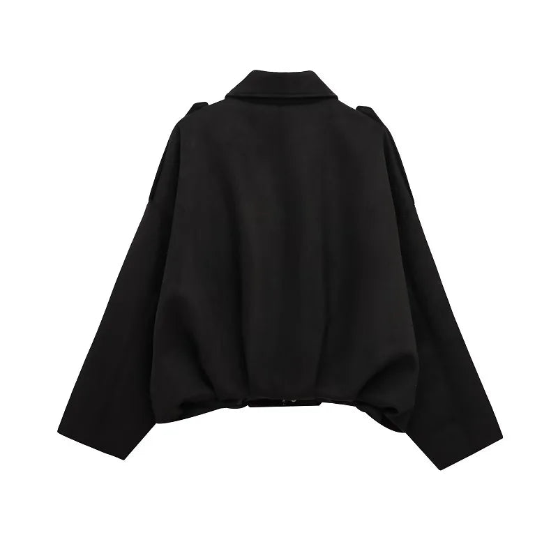 Black jacket on a white background