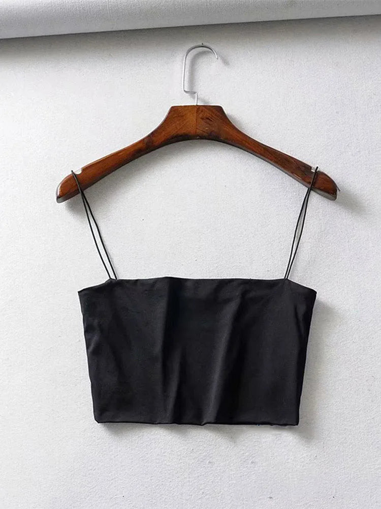 Summer Women's Ribbed Crop Tank Top - Stretchy Slim Fit Camis - 3KDyn