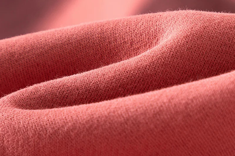Close-up of red fabric texture