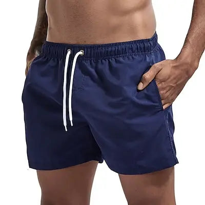 Swim Trunks Swim Shorts for Men Quick Dry Board Shorts Bathing Suit Breathable Drawstring With Pockets for Surfing Beach Summer - 3KDyn