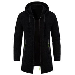Men’s Outdoor Fleece-Lined Zipper Hoodie – Warm, Casual, and Stylish Winter Sweatshirt - 3KDyn