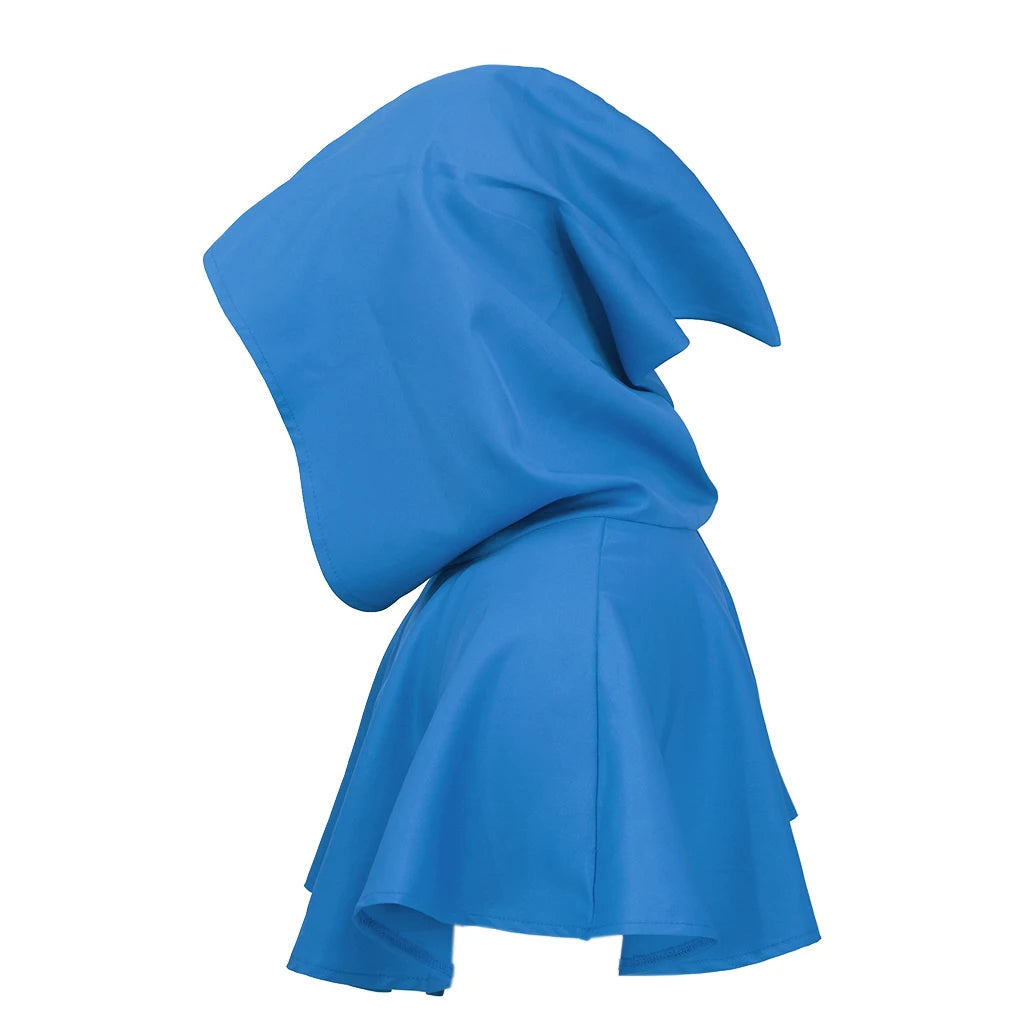 Medieval hooded cape costume for adult cosplay and themed parties