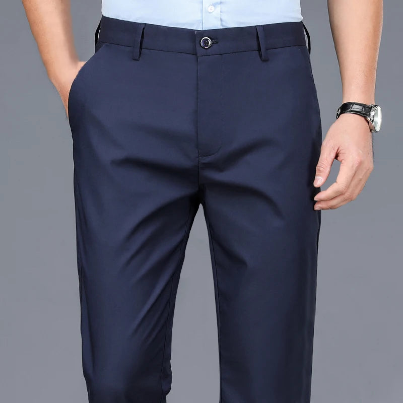 Men's Smart Casual Stretch Trousers - 3KDyn