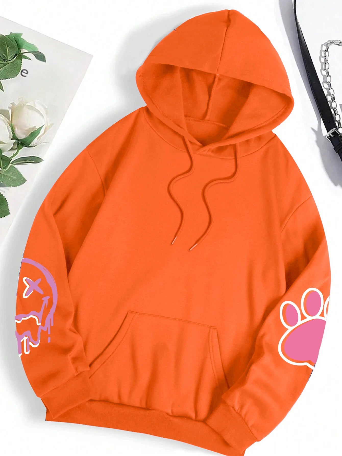 Cartoon Bunny Oversize Hoodie – Women’s Streetwear - 3KDyn