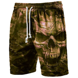 Men's Swim Trunks 3 Camouflage Skull Print Beach Shorts Quick Dry Outdoor Leisure Sports Shorts Swimwear Fashion Men's Shorts - 3KDyn