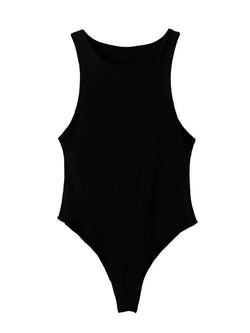 Summer Solid Color Bodycon Bodysuit – Sleek & Sexy - 3KDyn