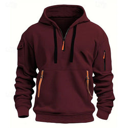 Dropped Shoulder Hoodie – Unisex Oversized Pullover with Pocket - 3KDyn