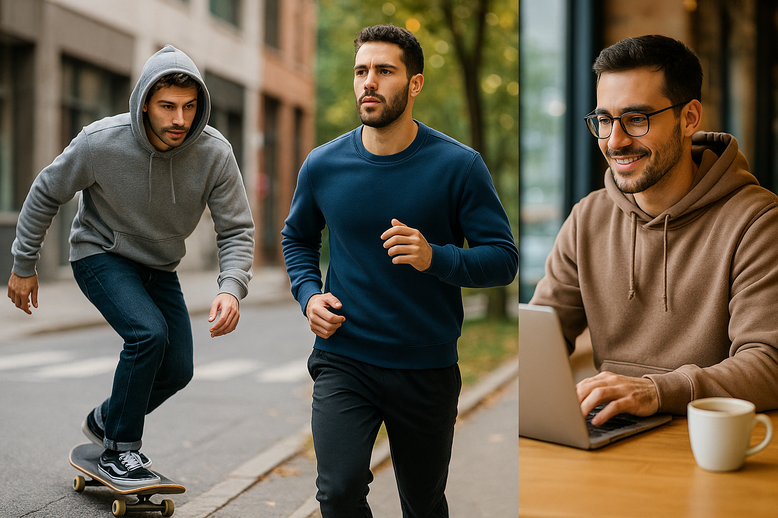 Activity with Men's Hoodies & Sweatshirts in focus