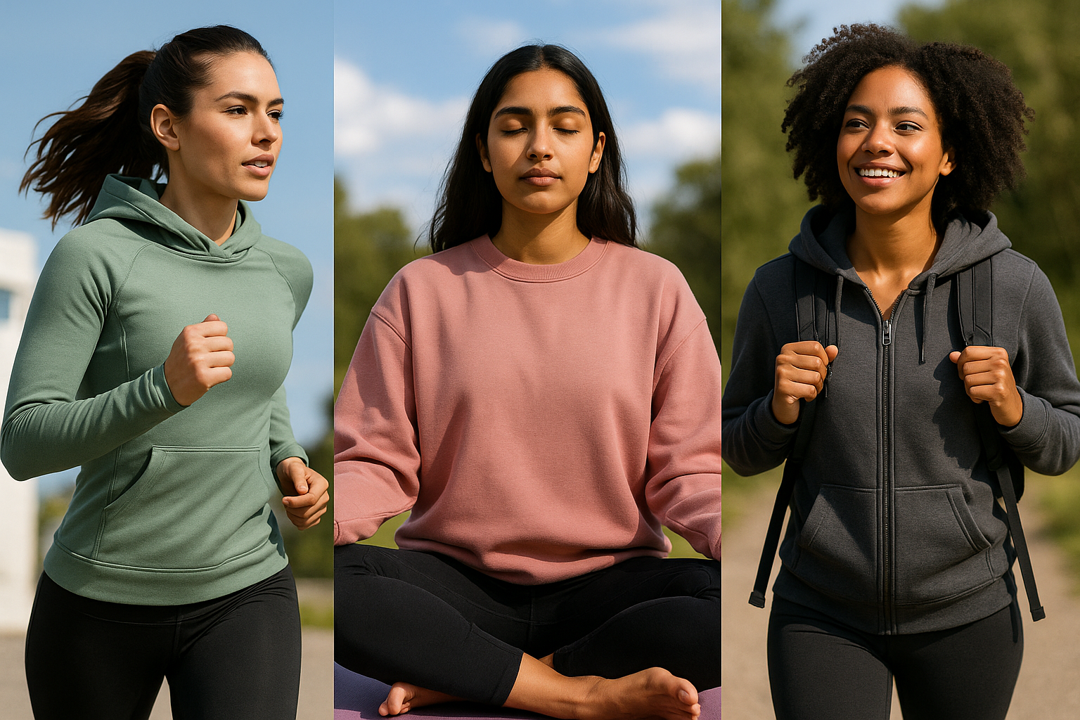 Activity with Women Hoodies & Sweatshirts in focus
