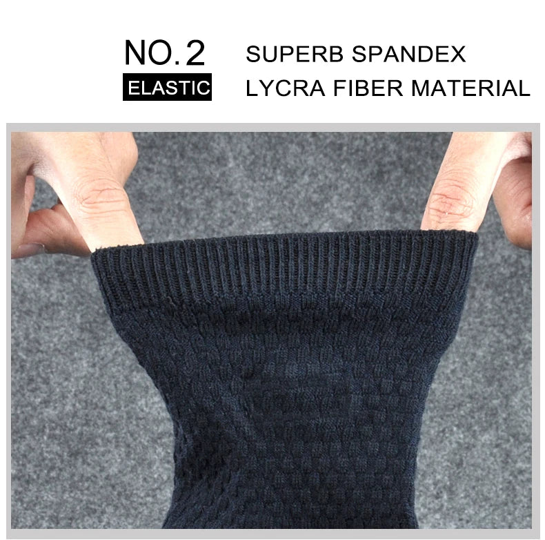 Men’s Bamboo Business Socks – Breathable & Soft (5 or 10 Pairs) - 3KDyn