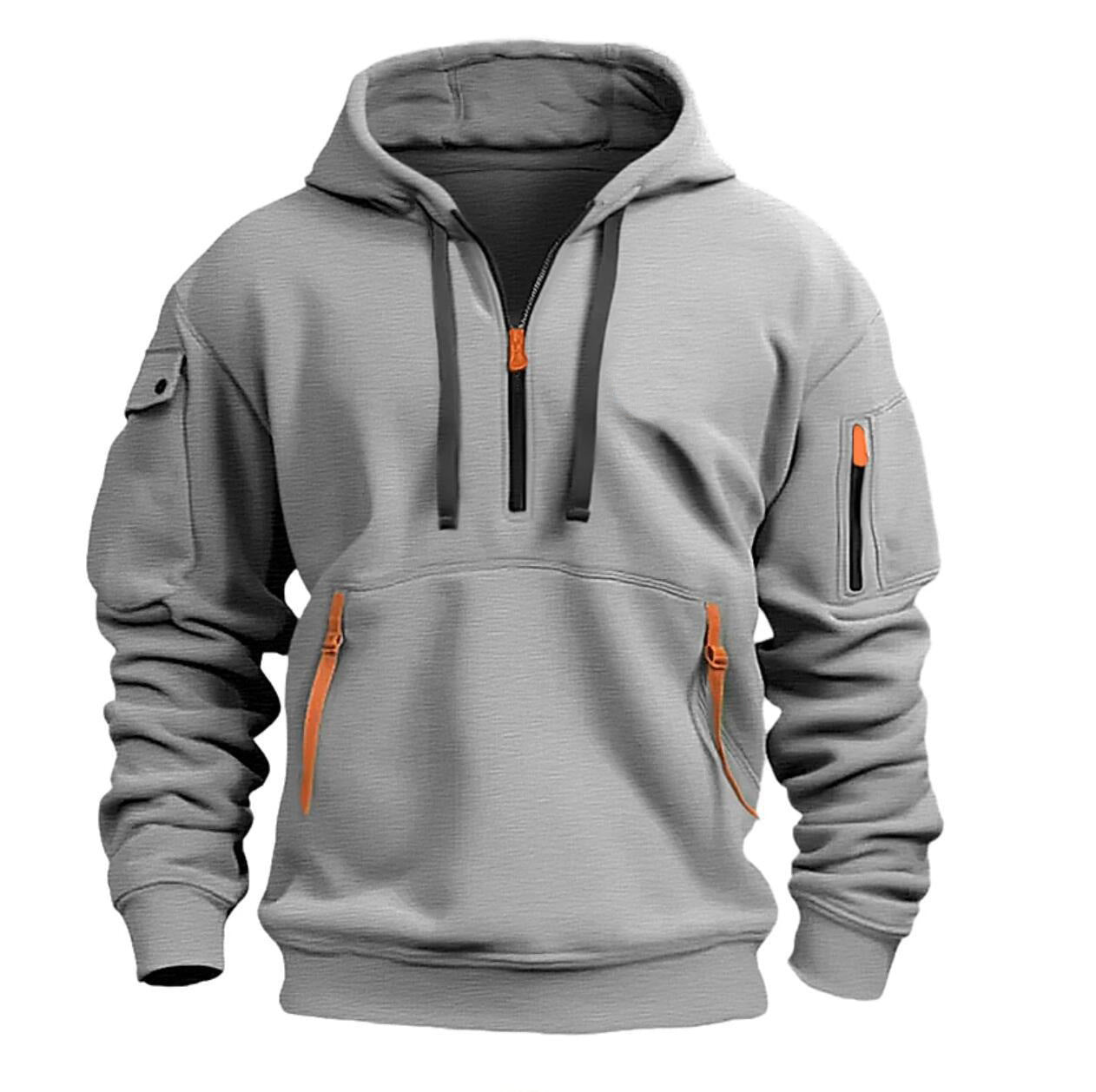 Dropped Shoulder Hoodie – Unisex Oversized Pullover with Pocket - 3KDyn