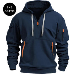 Dropped Shoulder Hoodie – Unisex Oversized Pullover with Pocket - 3KDyn