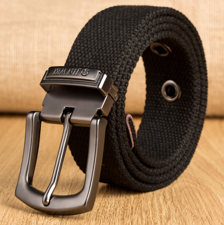 Men's Woven Canvas Casual Belt – product image 2