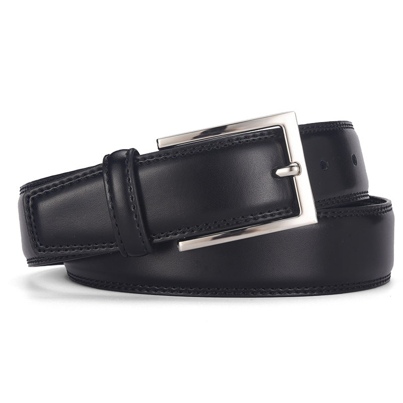 Men's Genuine Leather Pin Buckle Belt – product image 5